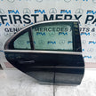MERCEDES BENZ C-CLASS W205 DRIVER SIDE REAR DOOR O/S/R BLACK  COMPLETE FMD147