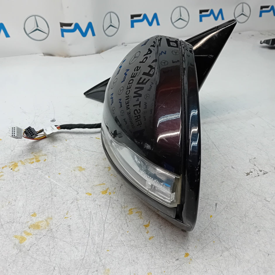 MERCEDES S-CLASS W222 PASSENGER SIDE WING MIRROR BROWN A2228101301 PL FMM45