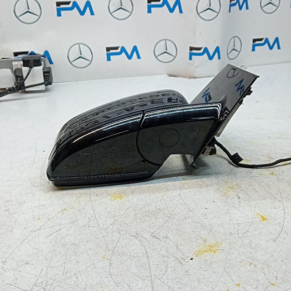 MERCEDES B-CLASS W246 DRIVER WING MIRROR IS BLACK A2468103016 FMM77