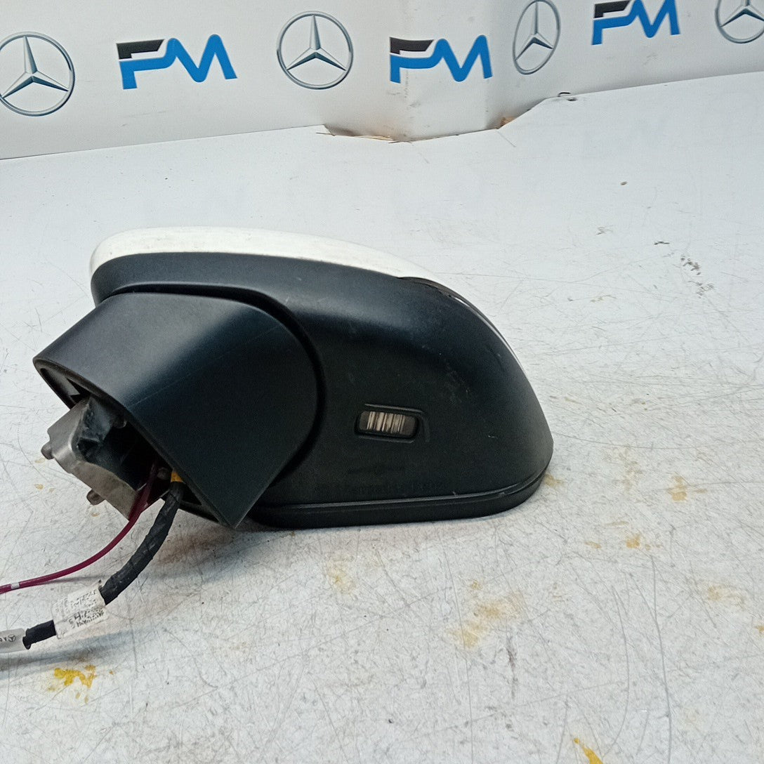 MERCEDES A-CLASS W177 PASSENGER WING MIRROR NS WHIT 2018 PL A1778109902 FMM59