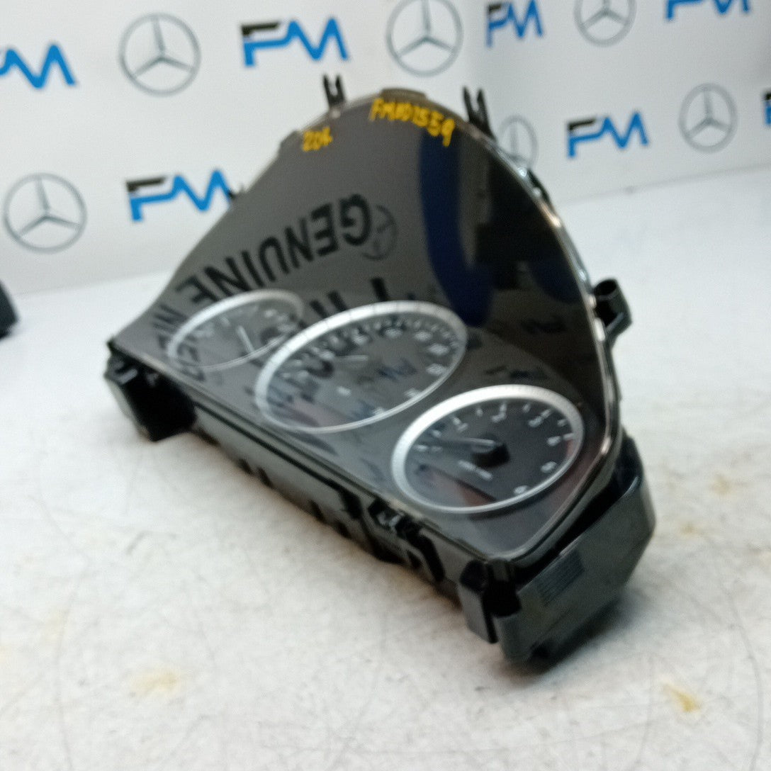 MERCEDES C-CLASS W204 SPEEDOMETER INSTRUMENT CLUSTER BLACK A2049004002 FM001559