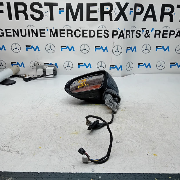 MERCEDES BENZ  E-CLASS W238 PASSENGER WING MIRROR NS GREY PL A2388101300 FMM79