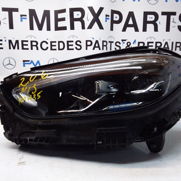 2023 MERCEDES C-CLASS W206 N/S Passenger Side Front Headlight A2069067703 FMH35