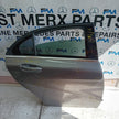 MERCEDES BENZ A-CLASS W176 DRIVER REAR DOOR OSR GREY 2012-18 COMPLETE FMD227