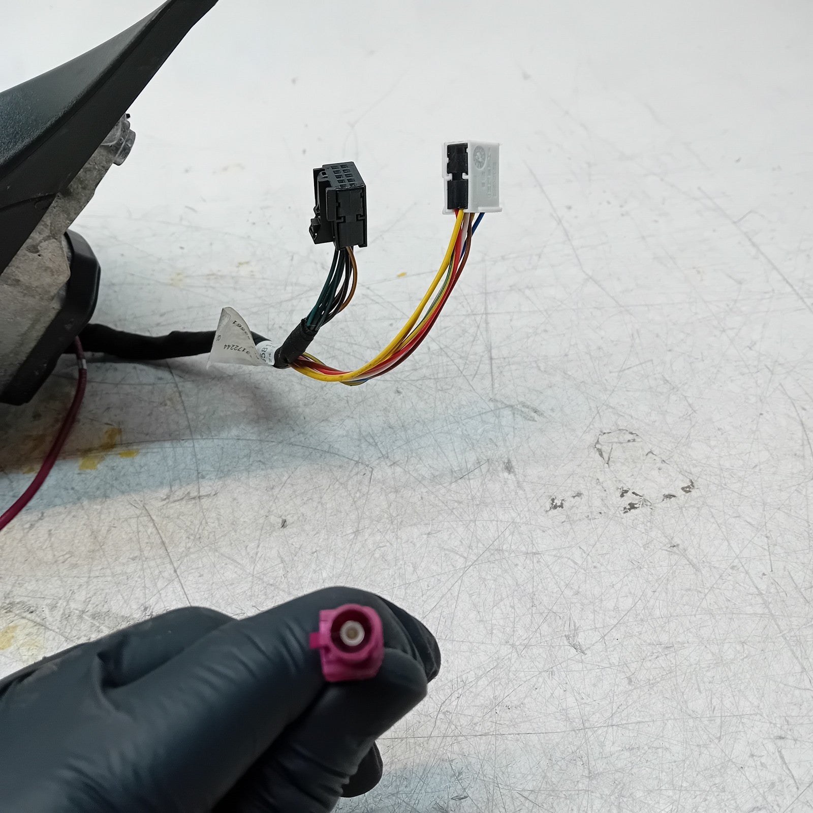 MERCEDES BENZ  C-CLASS W205 DRIVER WING MIRROR OS BLACK PL A2058104402 FMM80