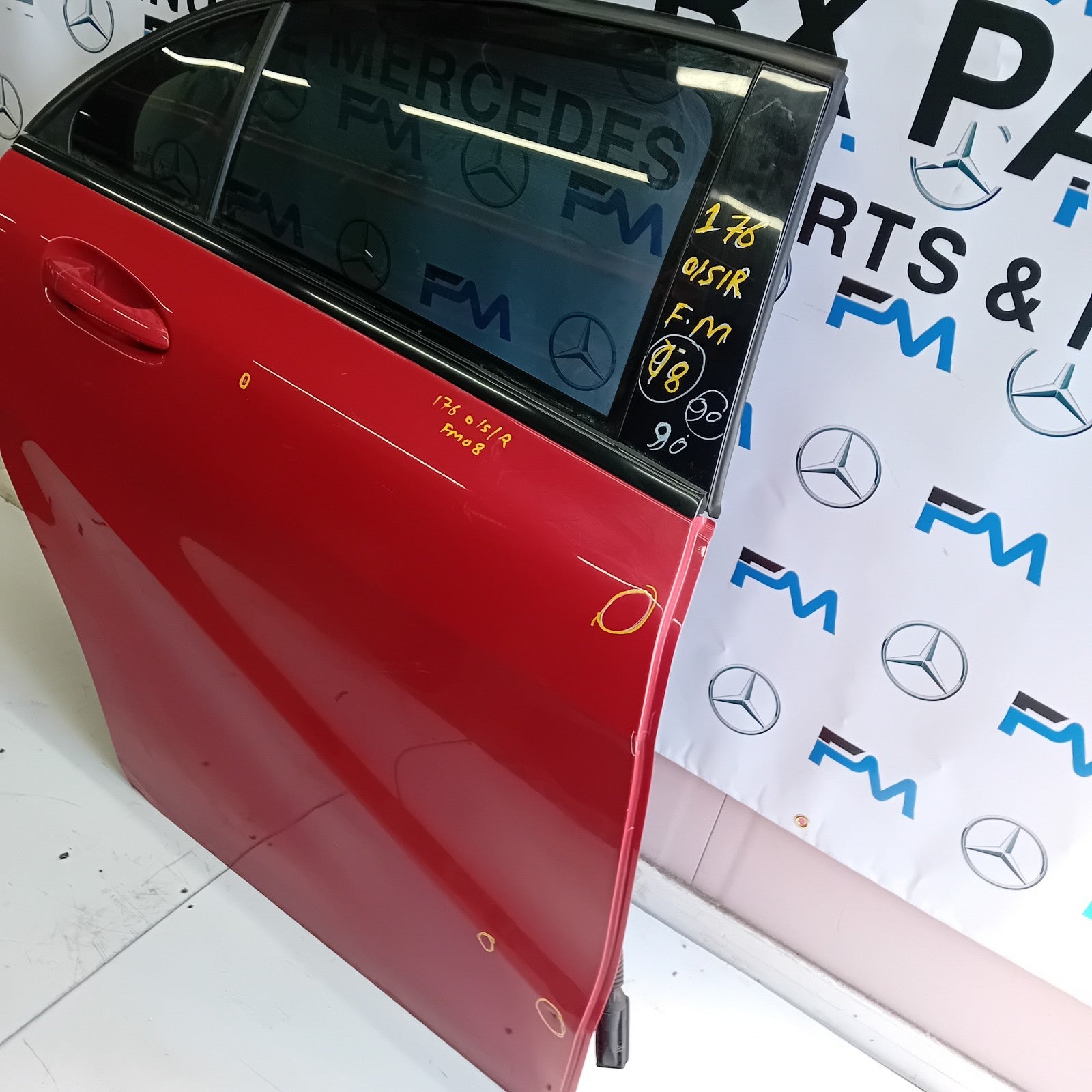 MERCEDES BENZ A-CLASS  DRIVER SIDE REAR DOOR ( OFF SIDE REAR ) FM08
