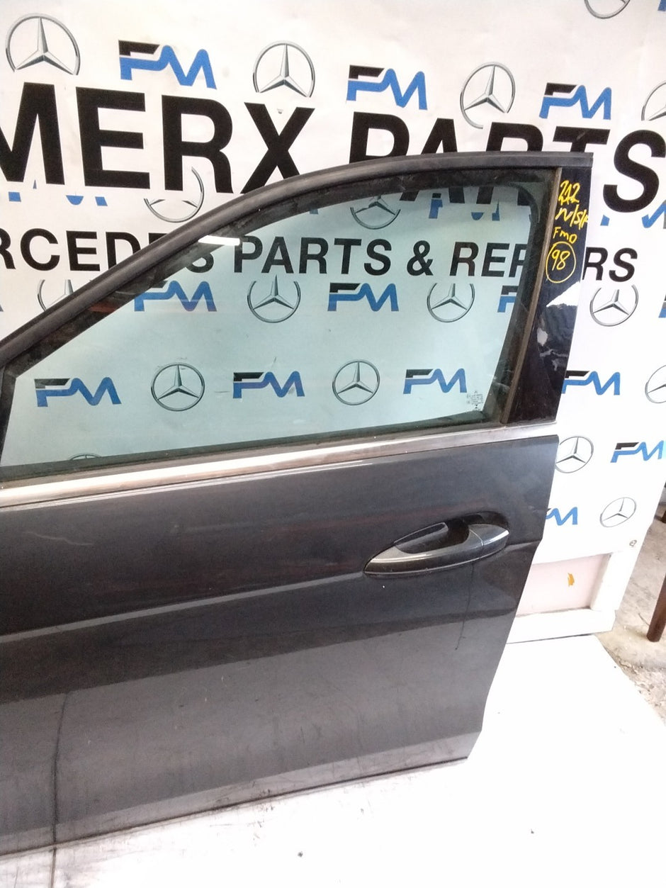 MERCEDES BENZ  E-CLASS W212 PASSENGER SIDE FRONT DOOR N/S/F COMPLETE GREY FMD98