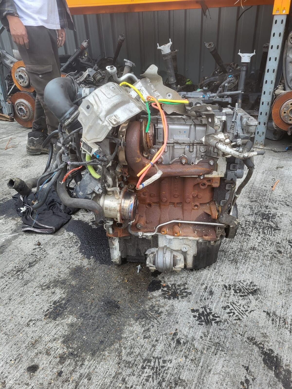 2019 MERCEDES A CLASS OM608.915 (K9KH471) 1.5L Diesel 4 Cylinder Auto Engine