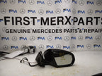 MERCEDES E-CLASS 2016 On W213 DRIVER SIDE WING MIRROR A2138102800 BLACK FMM14