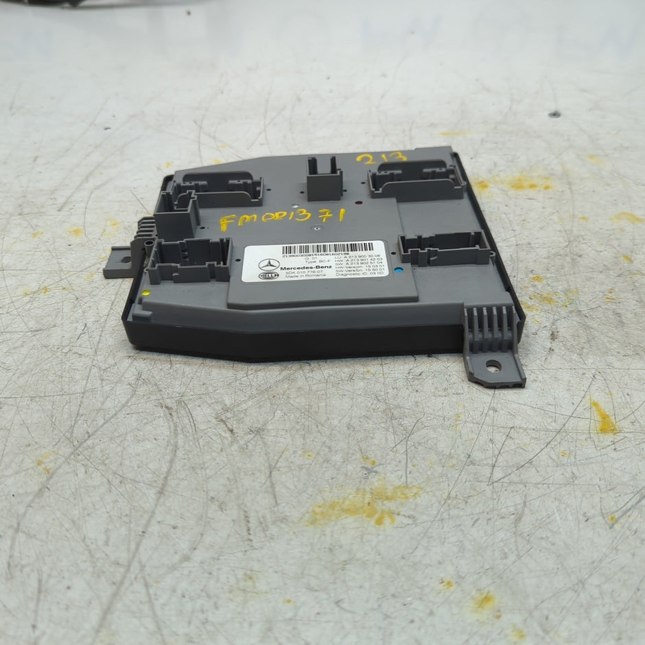 MERCEDES E-CLASS REAR SAM CONTROL MODULE W213 A2139003008 2016 FM001371