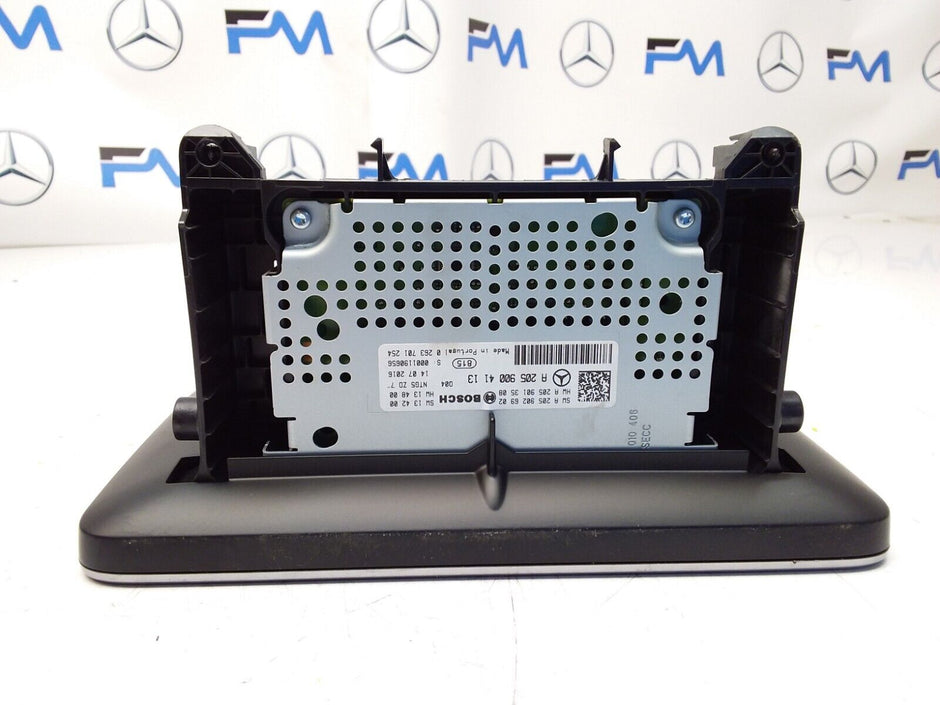 MERCEDES C-CLASS W205 2016 SAT NAV MULTIMEDIA SCREEN A2059004113 FM00676