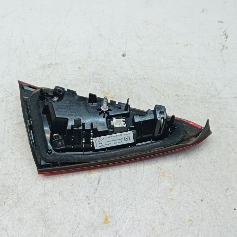 MERCEDES A-CLASS W177 DRIVER RIGHT OS REAR INNER TAIL LIGHT A1779062000 FMT227