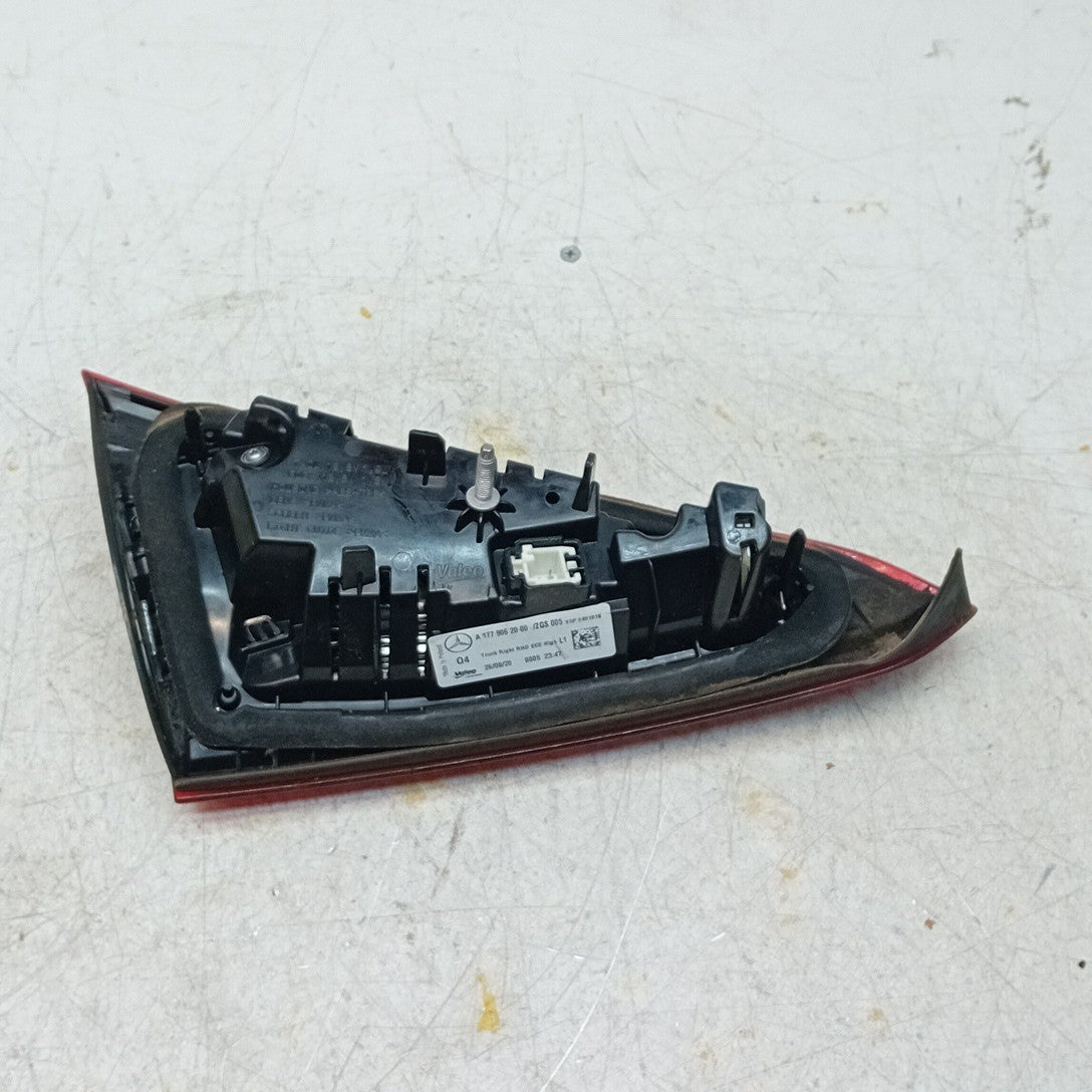 MERCEDES A-CLASS W177 DRIVER RIGHT OS REAR INNER TAIL LIGHT A1779062000 FMT227