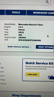 MERCEDES BENZ A-CLASS W177 - BREAKING / FRONT BUMPER AND WINGS