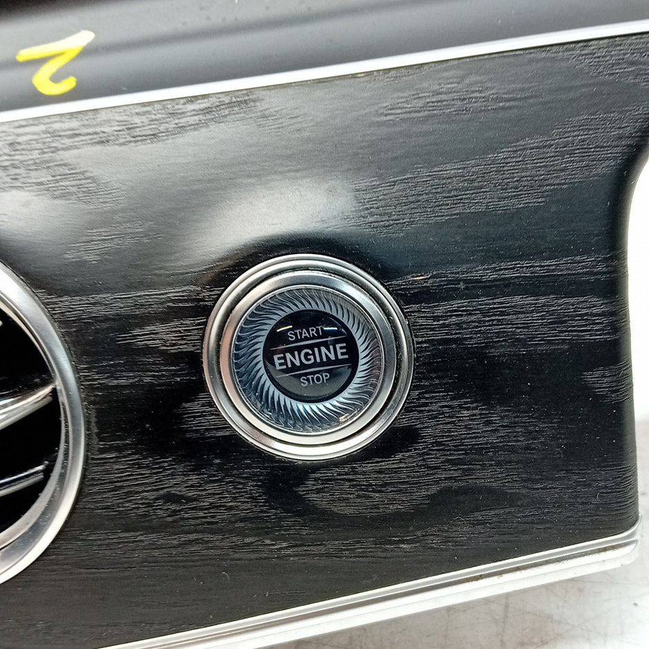 MERCEDES E-CLASS DASHBOARD TRIM PANEL+ 4 AIRVENT+ ENGINE START BUTTON FM001297