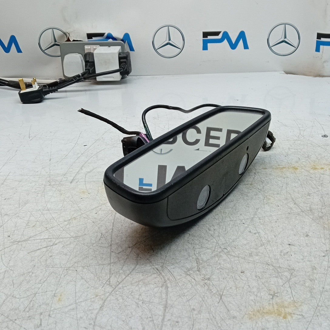 MERCEDES BENZ GLC X253 INTERIOR REAR VIEW MIRROR BLACK 2016 ON FM001515