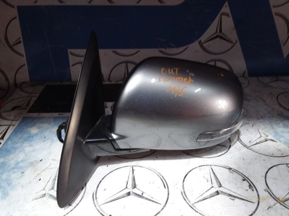 MITSUBISHI OUTLANDER 2013 DOOR MIRROR ELECTRIC PASSENGER SIDE SILVER