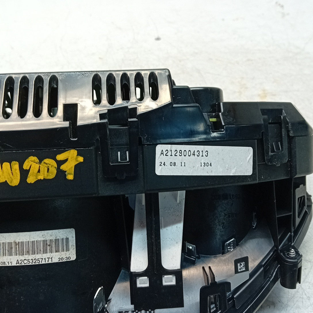 MERCEDES BENZ E-CLASS W212 W207 SPEEDOMETER 2009-16 A2129004313 FM001224