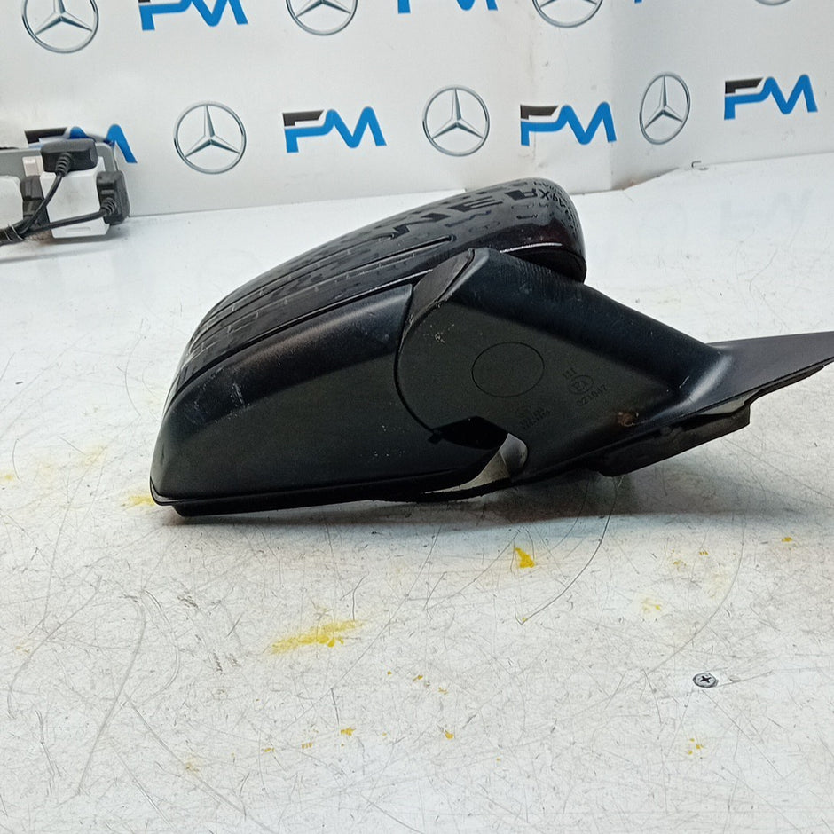MERCEDES BENZ CLA W117 DRIVER WING MIRROR OSF BLACK A1178101419 FMM69
