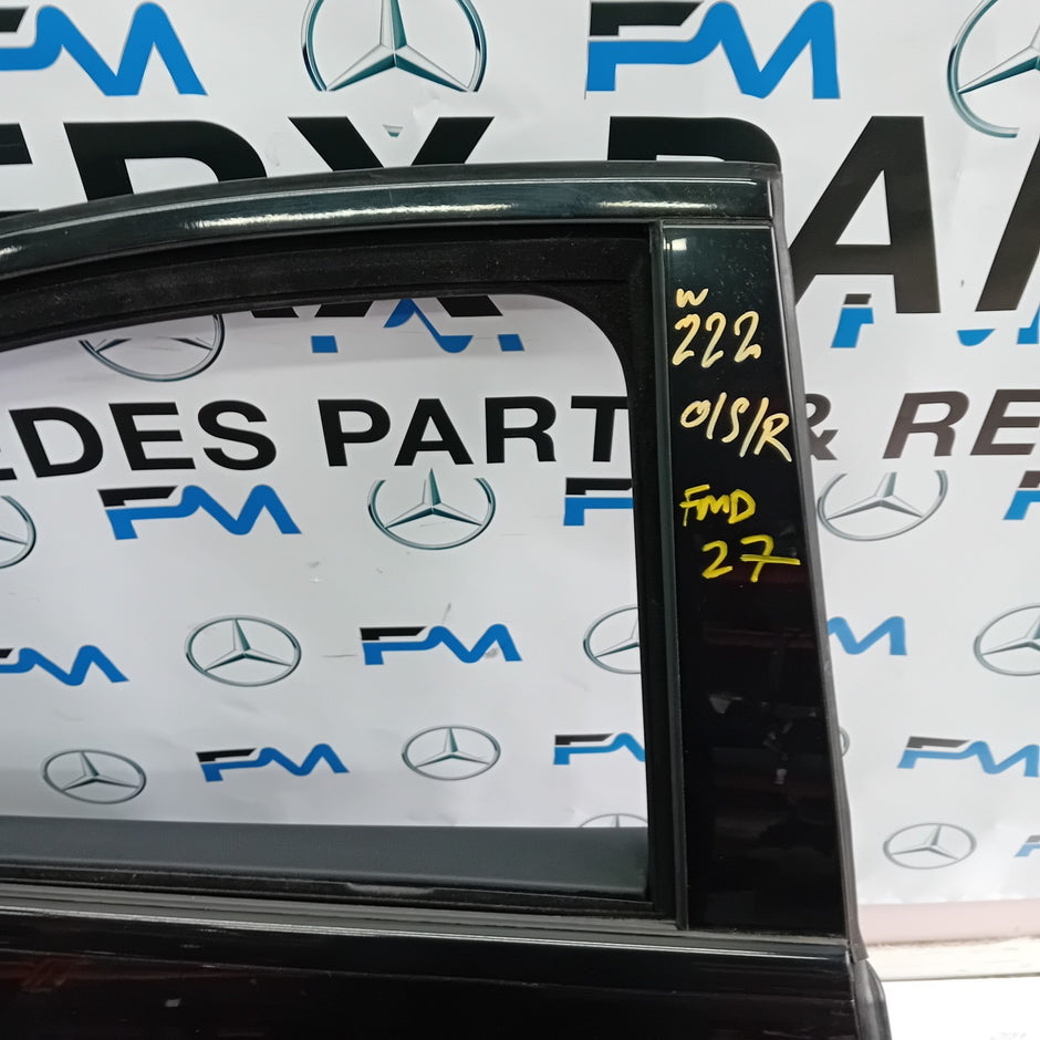 MERCEDES BENZ S-CLASS W222 DRIVER REAR DOOR (OFF SIDE REAR) BROWN 2013-20 FMD27