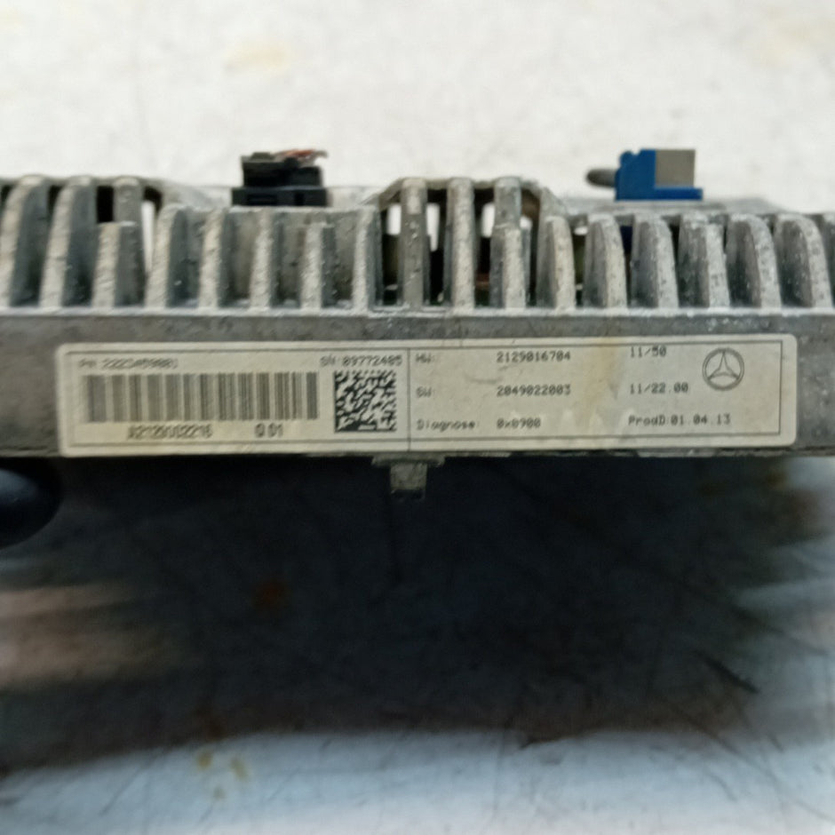MERCEDES BENZ  E-CLASS W212  DISPLAY SCREEN A2129002216 2013 ON FM001632