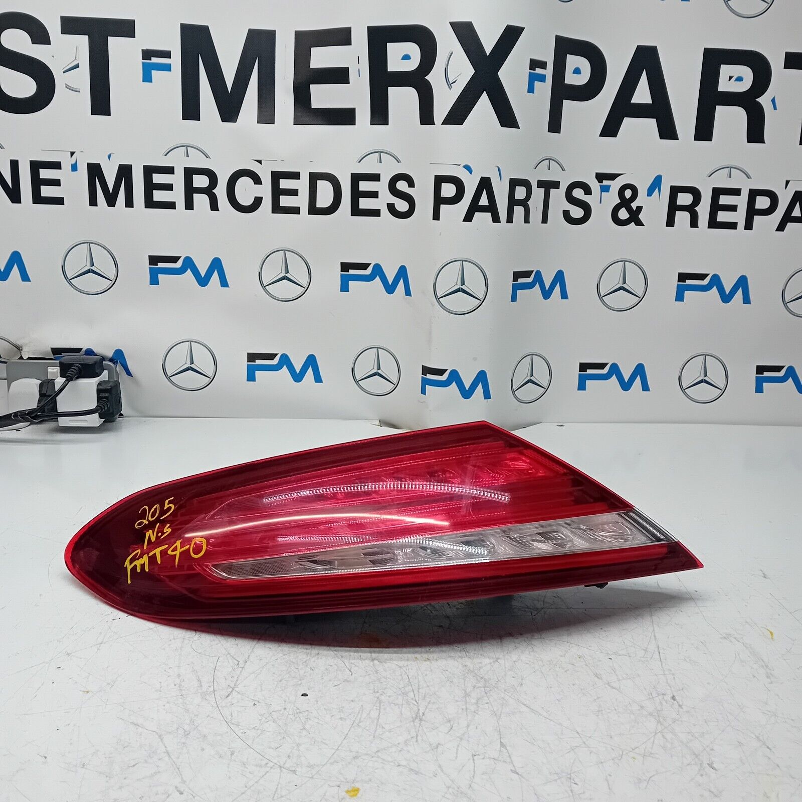 MERCEDES C-CLASS W205 COUPE 2016 REAR PASSENGER N/S TAIL LIGHT A2059066300 FMT40