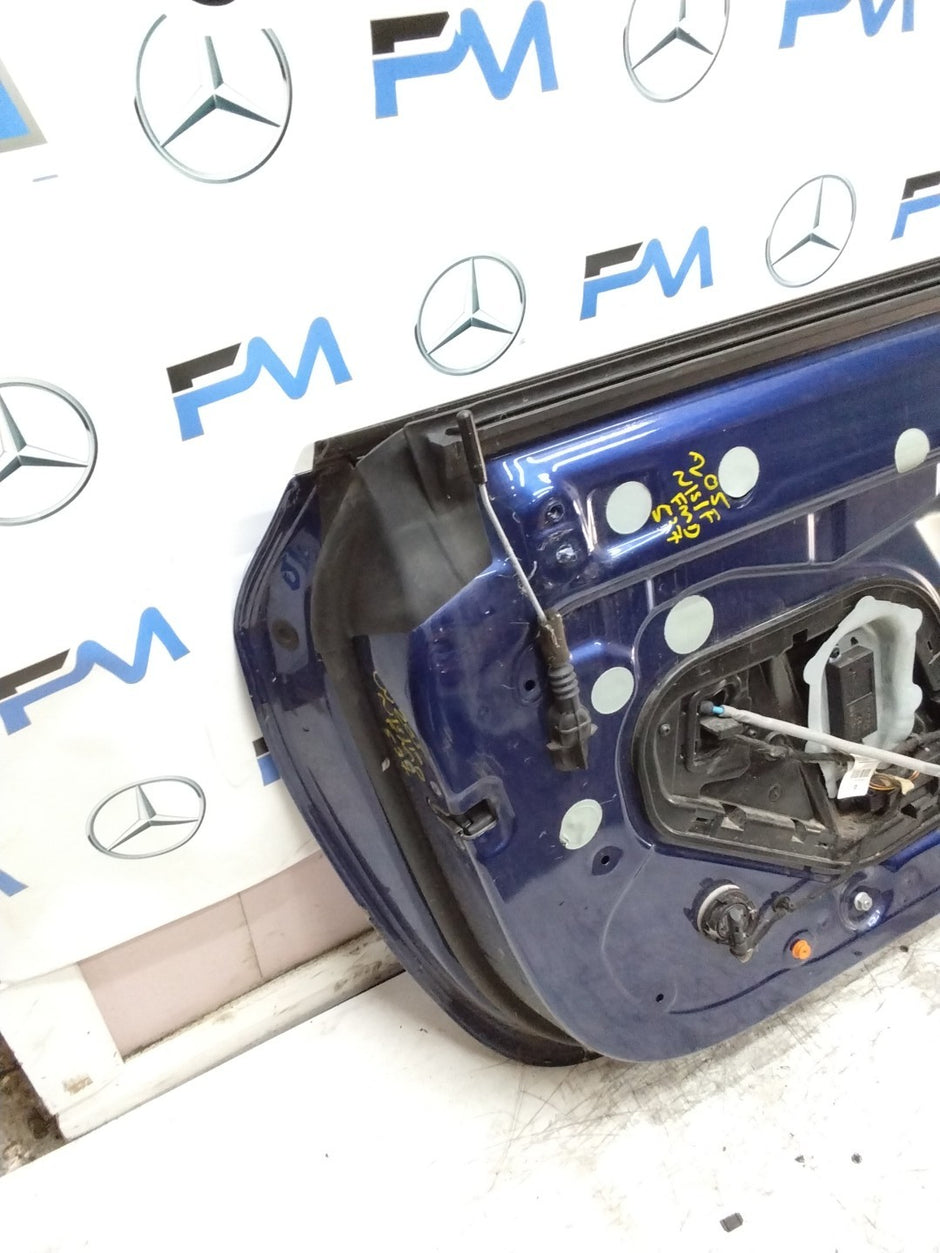MERCEDES BENZ C-CLASS W205  PASSENGER FRONT DOOR NSF BLUE 2015-21  FMD537
