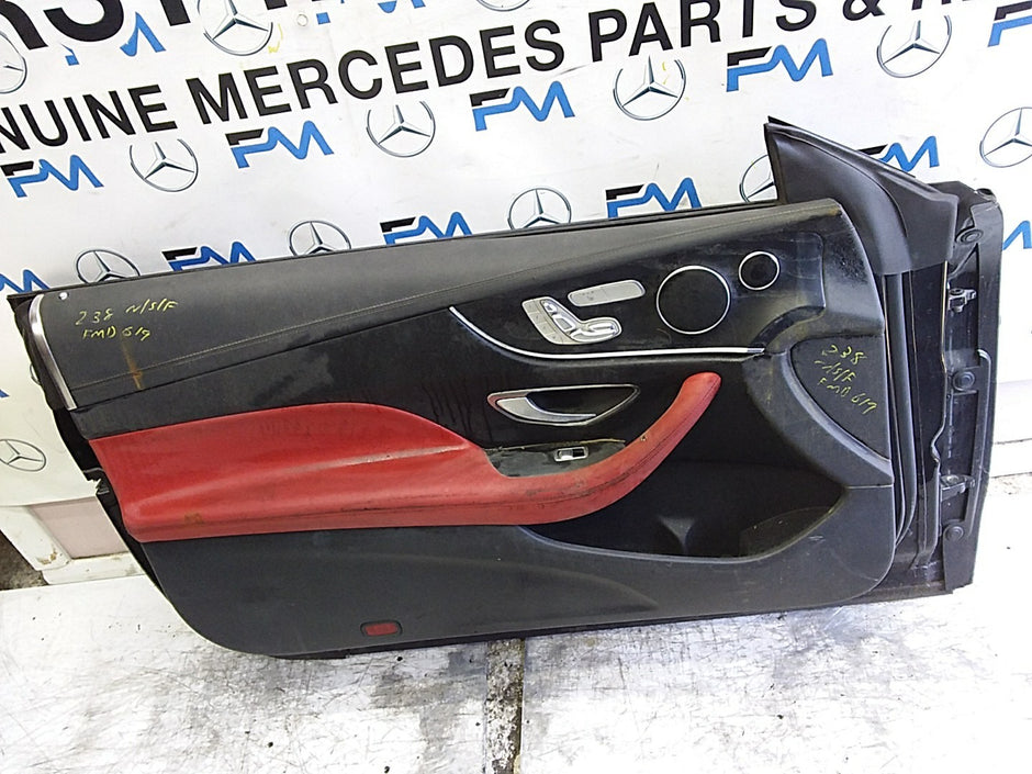 MERCEDES E-CLASS C238 PASSENGER FRONTDOOR NSF BLACK 2006 ONWARDS COMPLETE FMD619