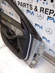 MERCEDES C-CLASS W205 PASSENGER SIDE FRONT DOOR N/S/F COMPLETE SILVER FMD105