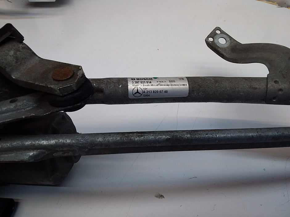 MERCEDES E-CLASS 2018 W213 A2138200740 FRONT WIPER MOTOR  FM00188