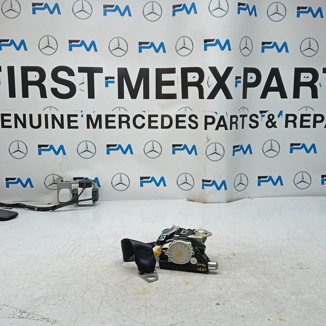 MERCEDES S-CLASS W222 DRIVER RIGHT SEAT BELT BLACK A2228600885 2015 FM001451