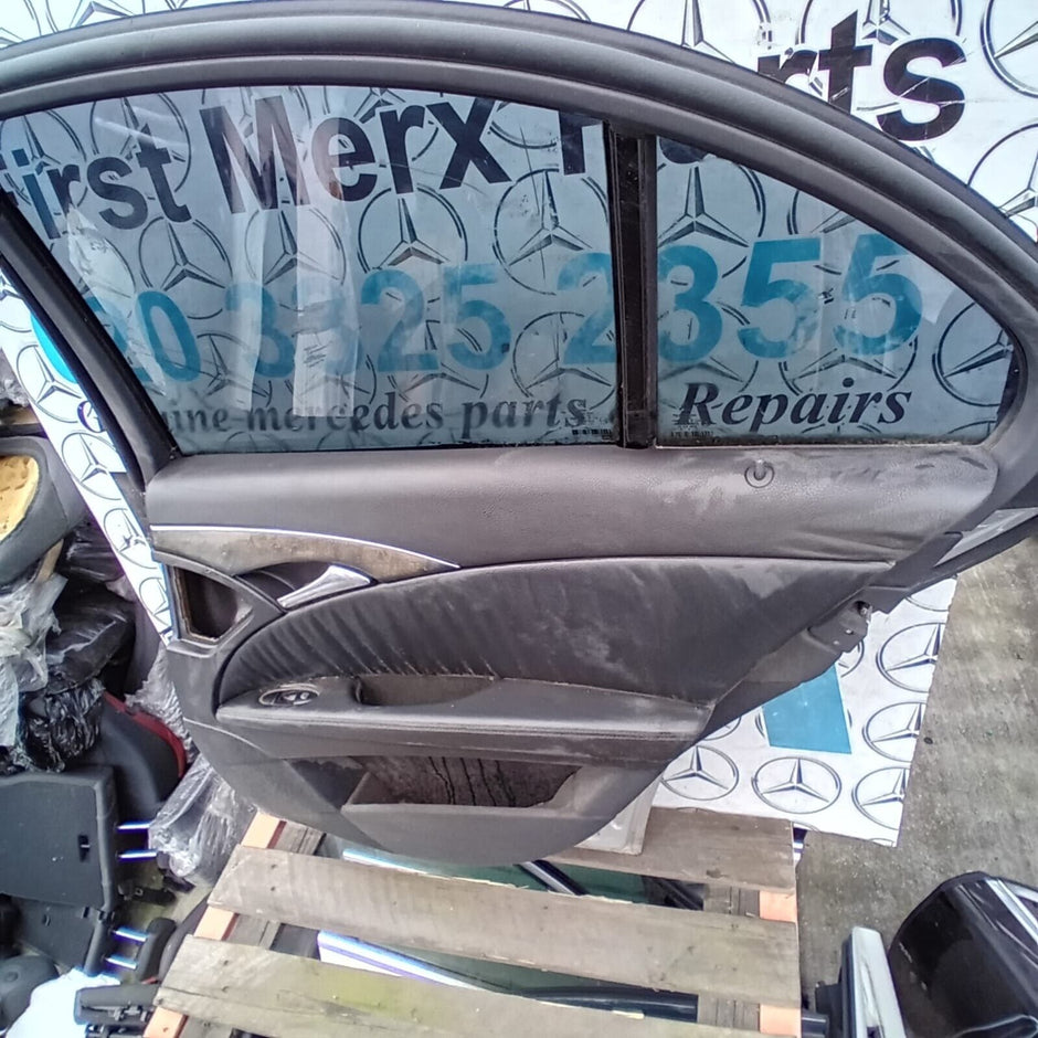 MERCEDES BENZ E-CLASS W211 DRIVER SIDE REAR DOOR ( OFF SIDE REAR )