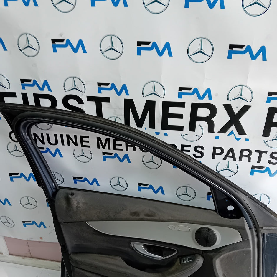 MERCEDES BENZ C-CLASS W205 PASSENGER SIDE FRONT DOOR N/S/F COMPLETE FMD128