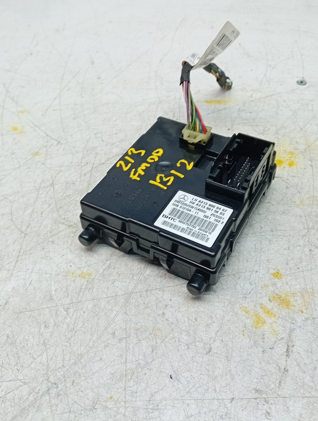 MERCEDES E-CLASS 2016 W213 AIR CONDITIONING CONTROL MODULE A2139000407 FM001312