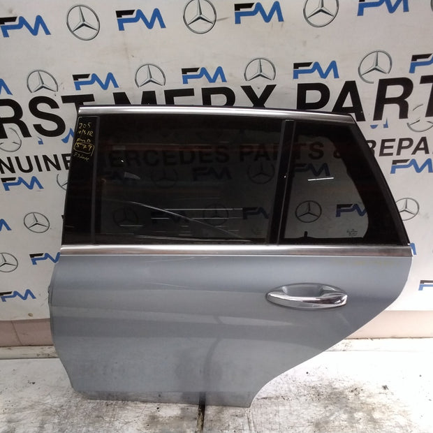 MERCEDES C-CLS W205 EST PASSENGER REAR DOOR NSR SILVER 2014-21 COMPLETE FMD579