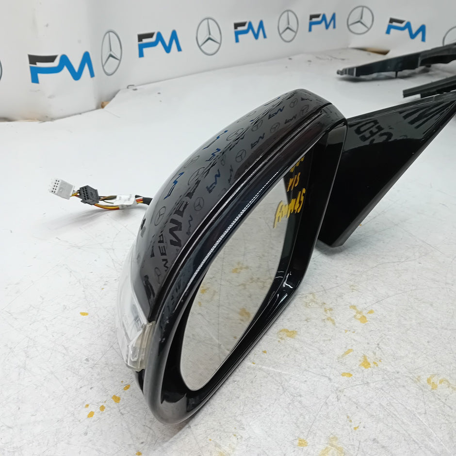 MERCEDES S-CLASS W222 PASSENGER SIDE WING MIRROR BROWN A2228101301 PL FMM45