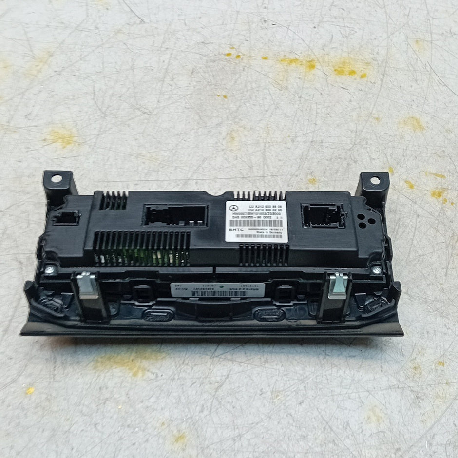 MERCEDES E CLASS W207 W212 CLIMATE CONTROL PANEL A2129008608 2016 FM001388