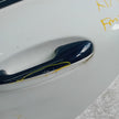 MERCEDES BENZ C-CLASS W205 PASSENGER SIDE REAR DOOR N/S/R WHITE  COMPLETE FMD149