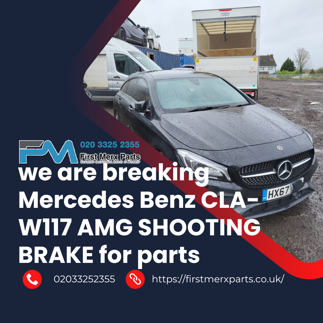 MERCEDES BENZ CLA W117 AMG - BREAKING / FRONT & REAR BUMPER  AND WINGS
