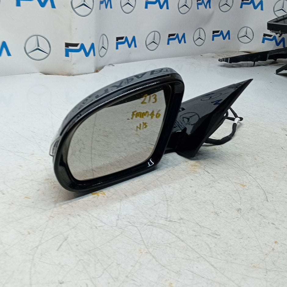MERCEDES E-CLASS W213 PASSENGER SIDE WING MIRROR GREY A2138102500 PL FMM46