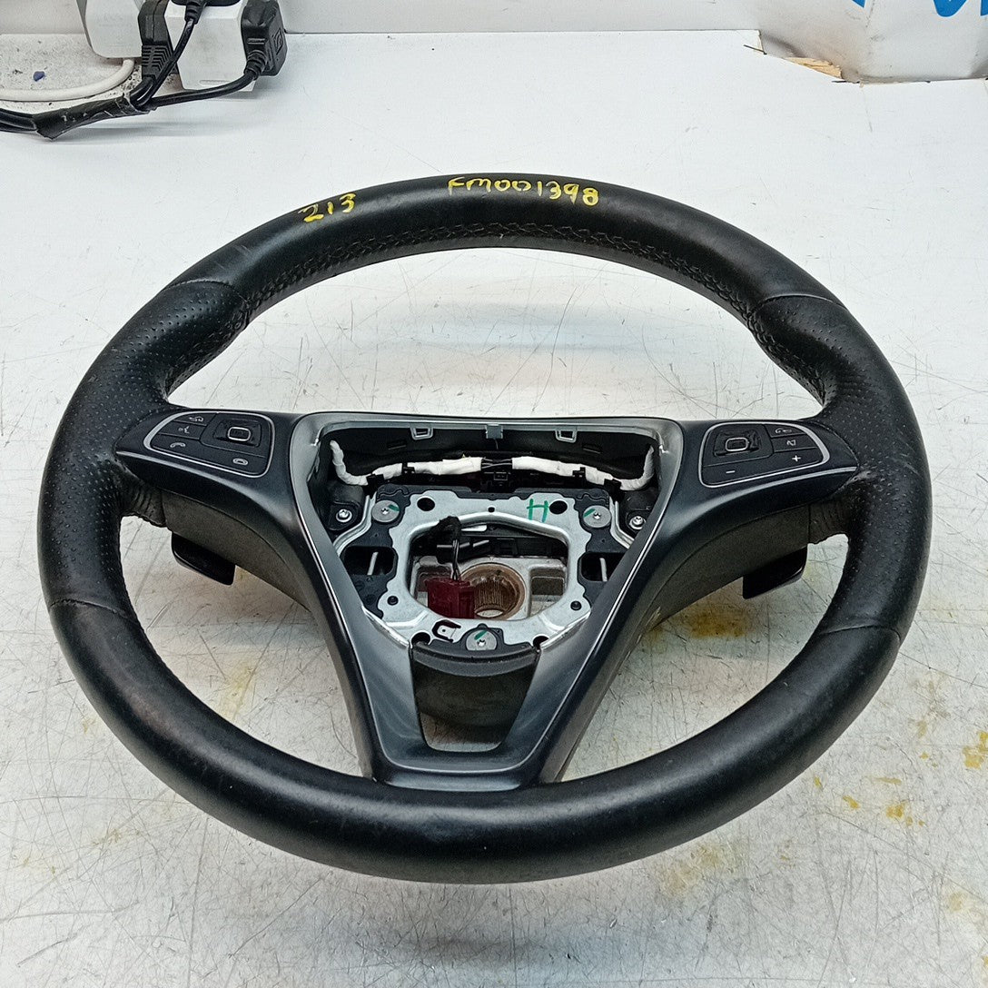 MERCEDES W213 E-CLASS MULTIFUNCTION STEERING WHEEL 2016 A0004605600 FM001398