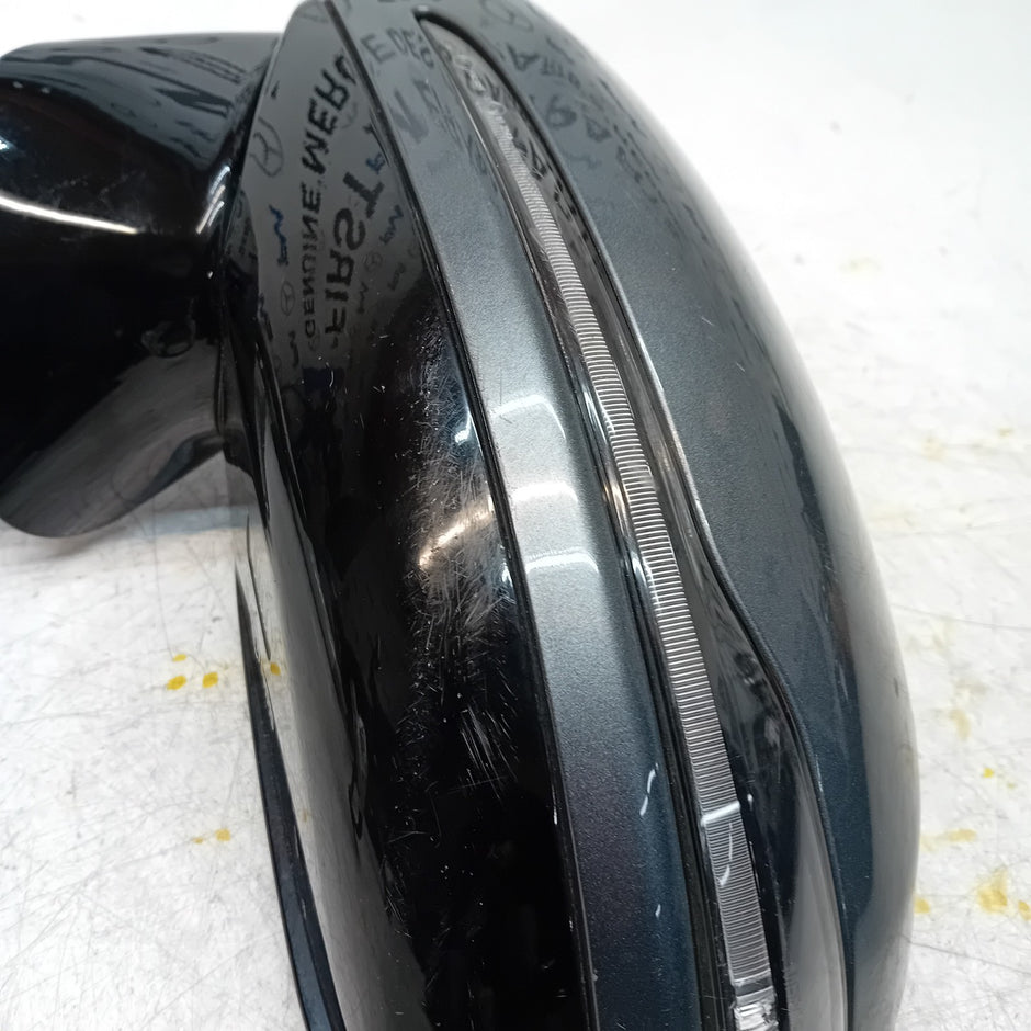 MERCEDES BENZ  E-CLASS W238 PASSENGER WING MIRROR NS GREY PL A2388101300 FMM79