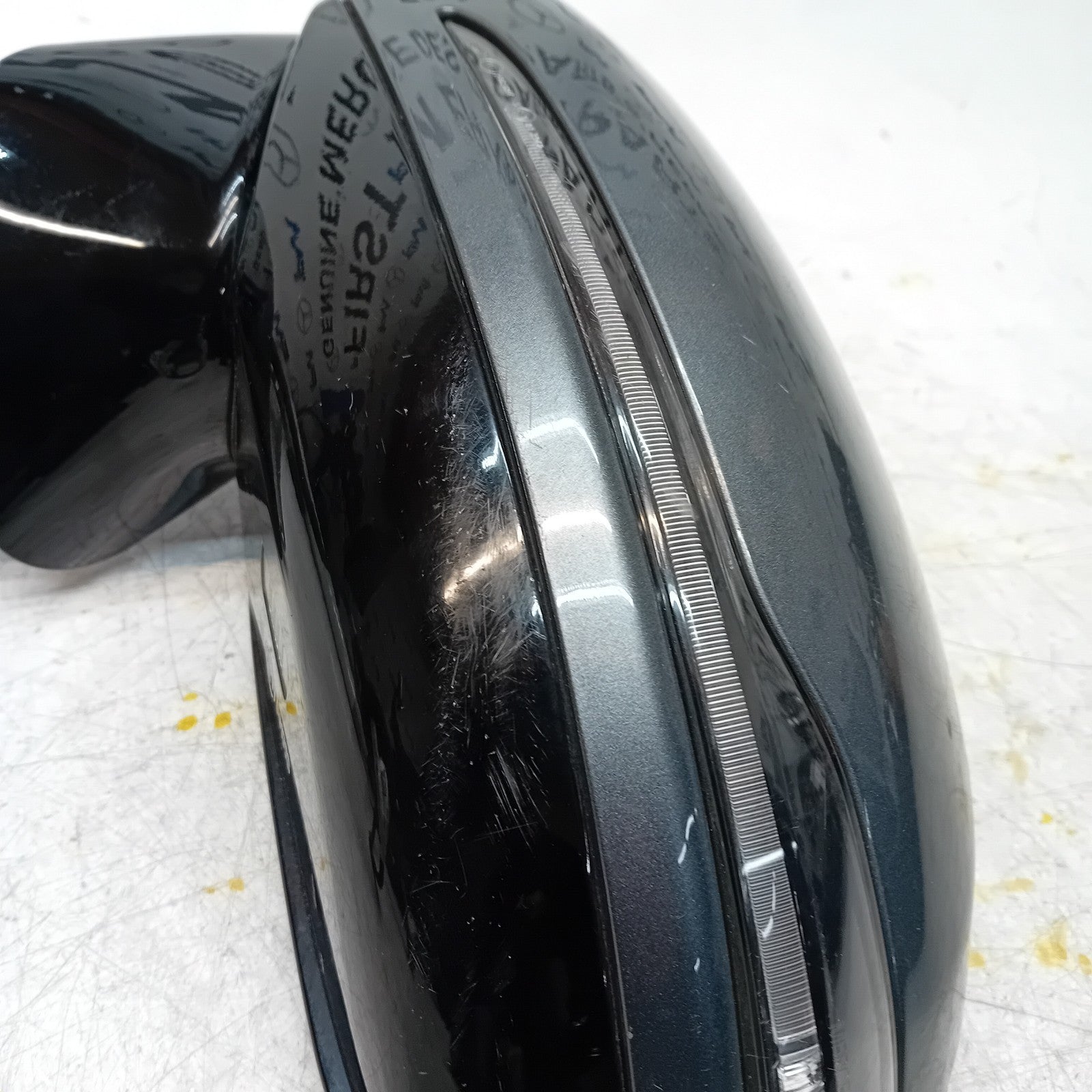 MERCEDES BENZ  E-CLASS W238 PASSENGER WING MIRROR NS GREY PL A2388101300 FMM79