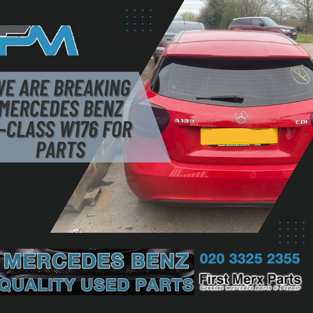 MERCEDES BENZ A-CLASS W176 - BREAKING / FRONT & REAR BUMPER  AND WINGS