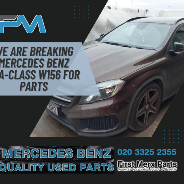 MERCEDES BENZ GLA W156 /BREAKING- HEAD LIGHT , TAIL LIGHT & WING MIRROR