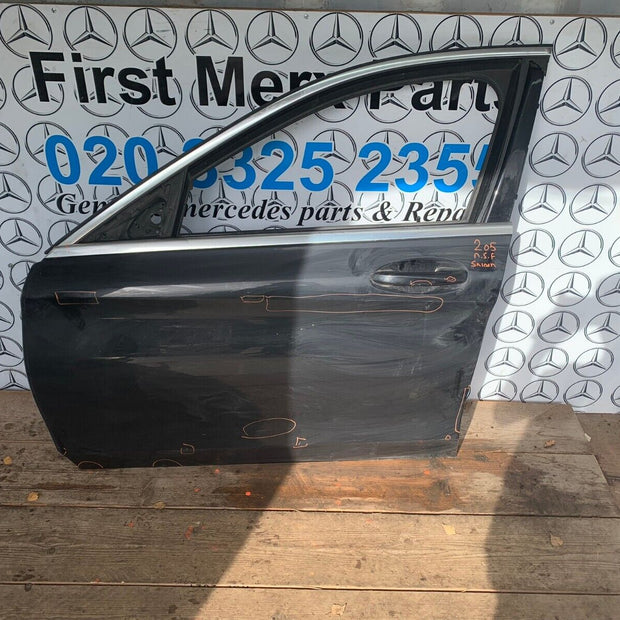 MERCEDES BENZ C CLASS W205 NEARSIDE FRONT LEFT DOOR 2013-2019