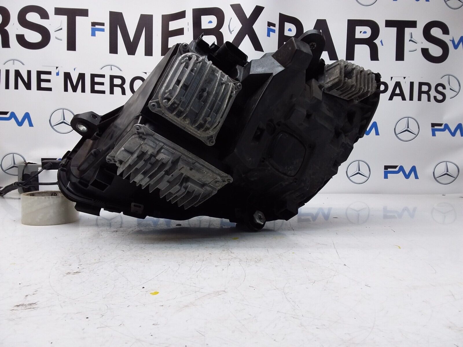 2016 MERCEDES C CLASS W205 COMPLETE HEADLIGHT LED  DRIVER OS A2059069601 FMH91