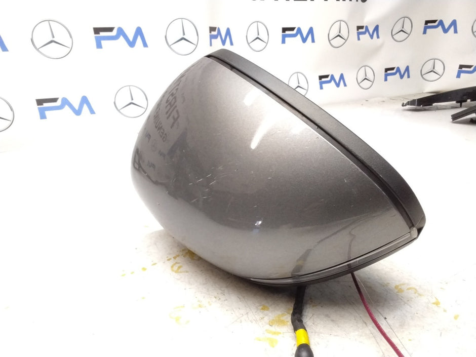 MERCEDES A-CLASS  W177 PASSENGER SIDE WING MIRROR A1778105304 GREY FMM29