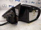 MERCEDES E-CLASS 2016 On W213 DRIVER SIDE WING MIRROR A2138102800 BLACK FMM14
