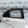 MERCEDES BENZ  C-CLASS W205 DRIVER SIDE REAR DOOR O/S/R WHITE COMPLETE FMD135